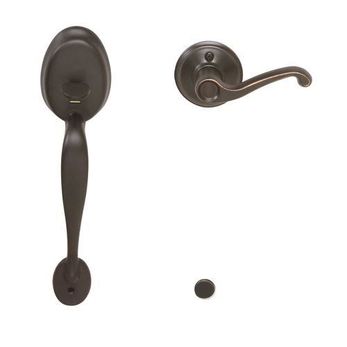 Satin Chrome Handleset D5867