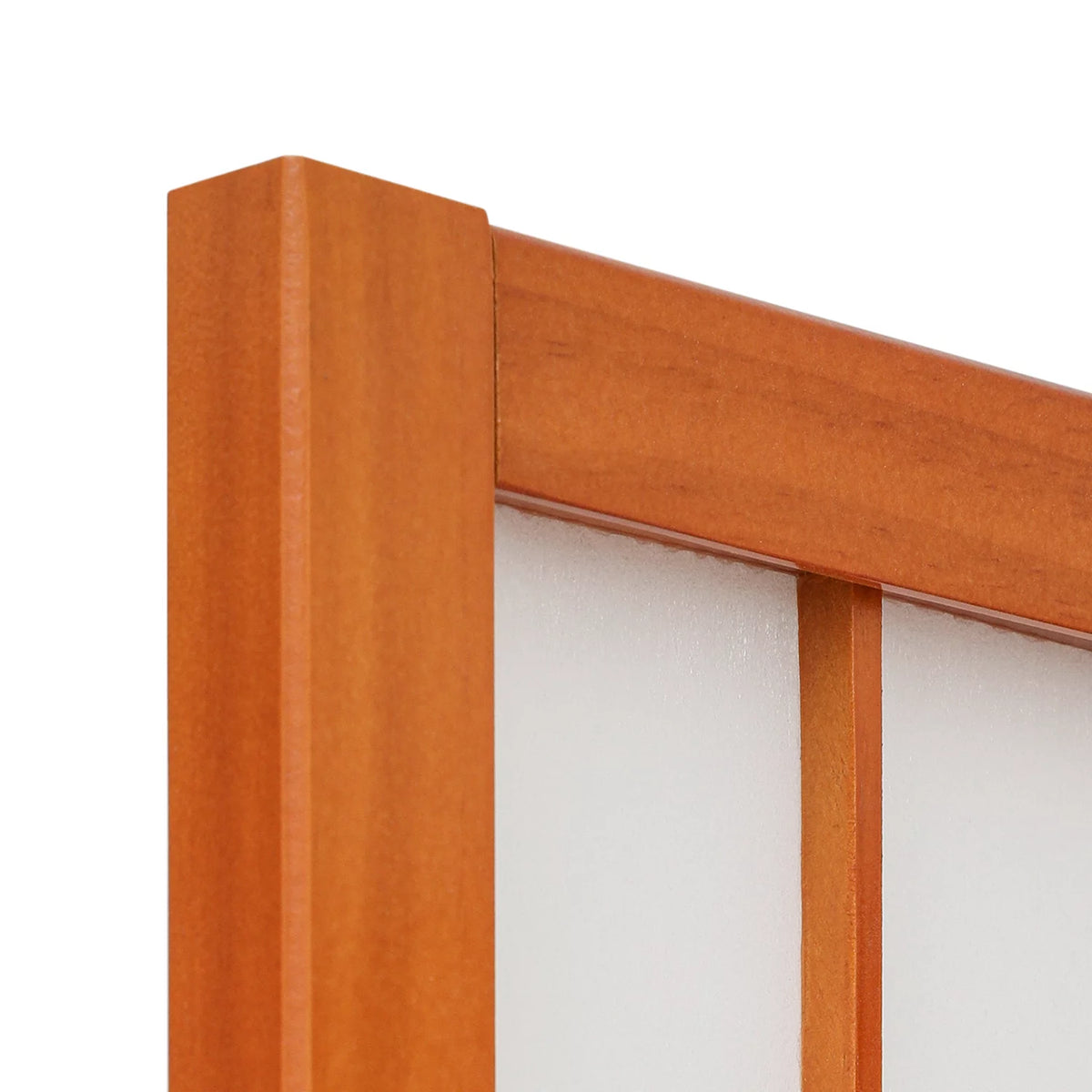 5.8 ft Tall 4 Panel Wood Room Divider D303