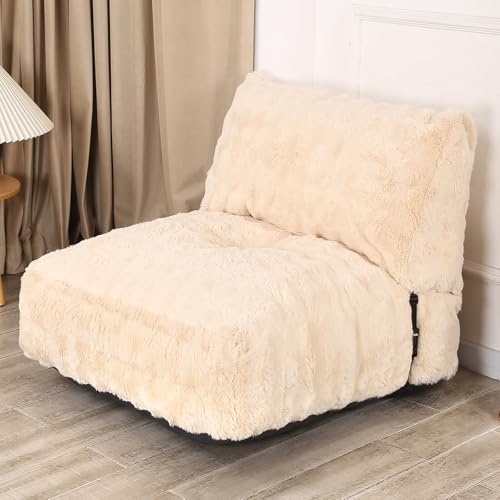 Brown Floor Sofa Bean Bag Chair V625393