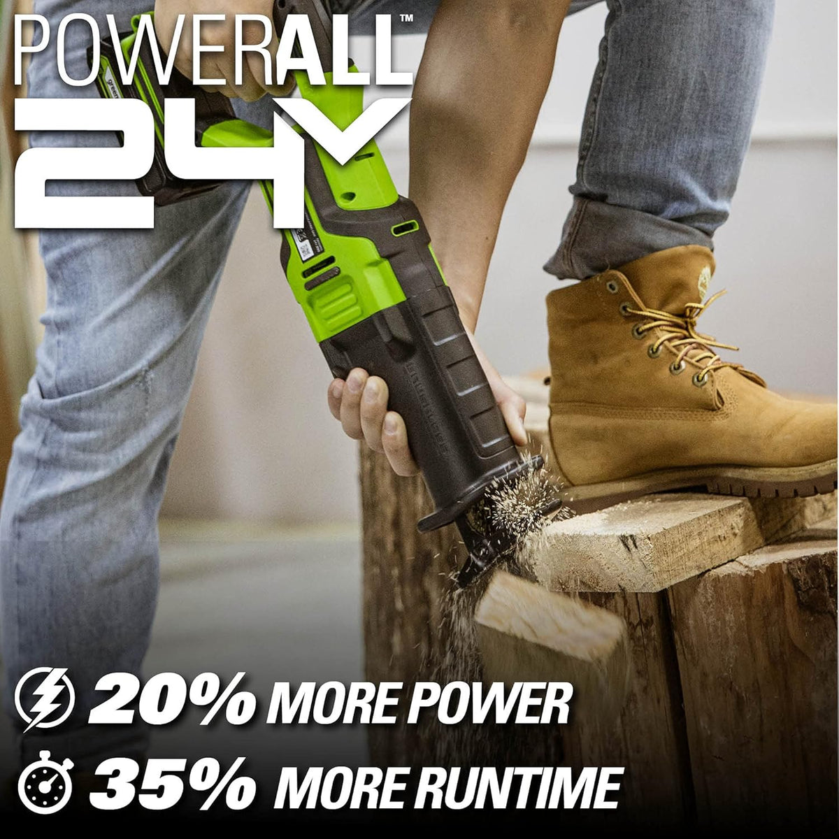 24V Reciprocating Saw, Tool Only, Pack of 2 K4217