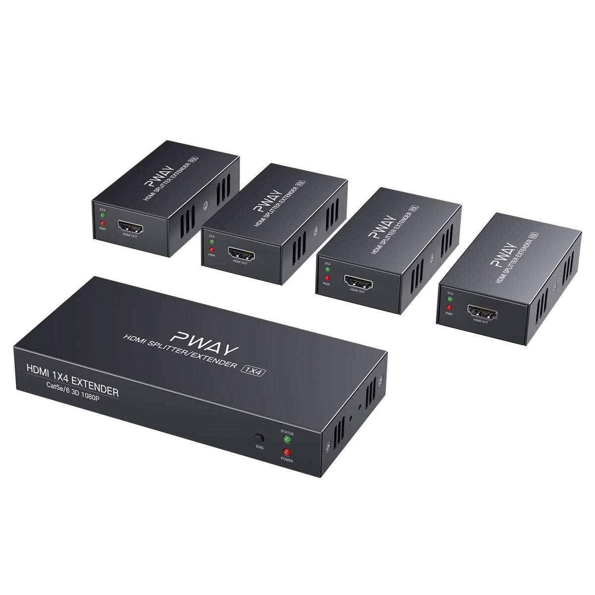 HDMI Extender Splitter 1x2 Port 1080P U567