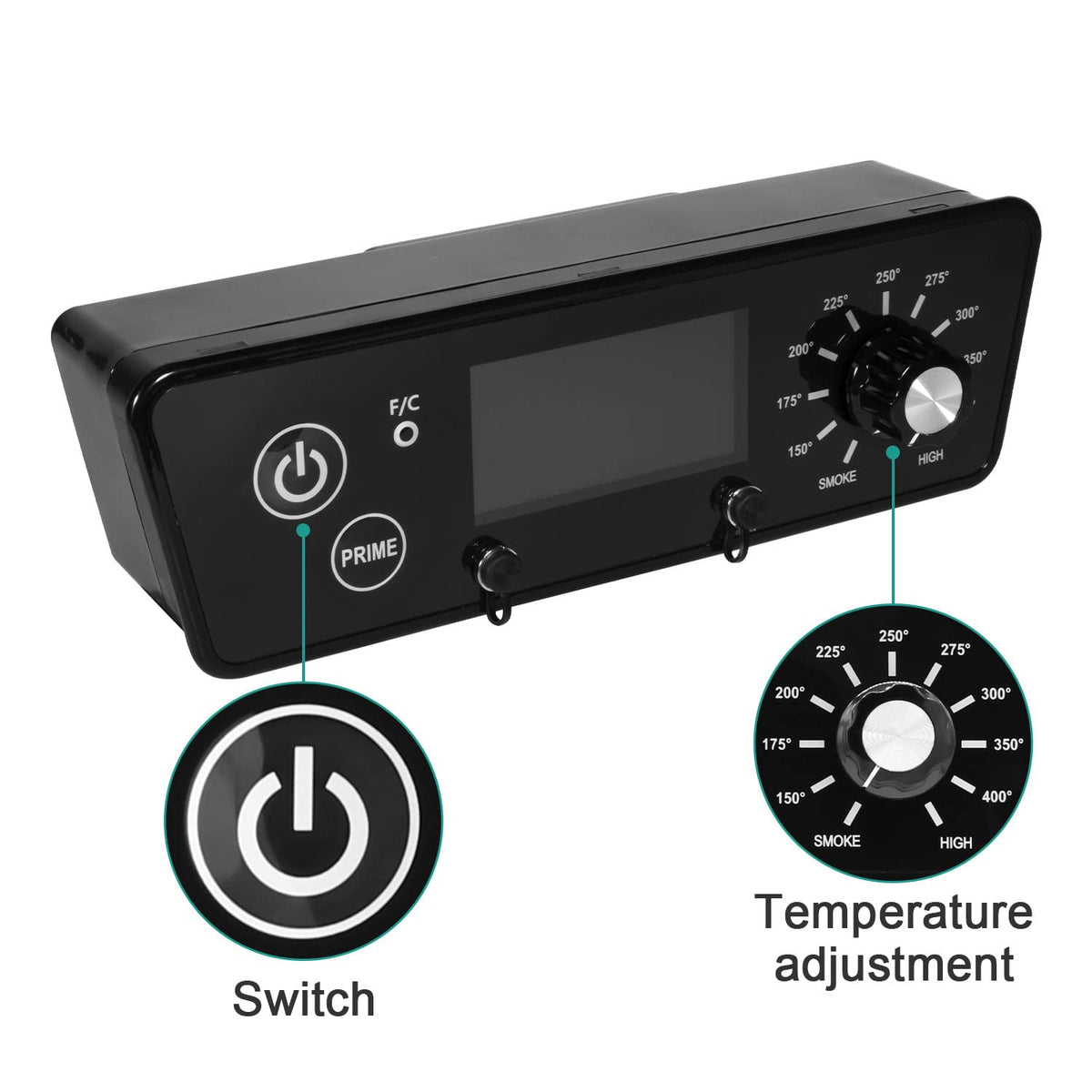 Digital Thermostat Controller Board Kit with LCD Display J654