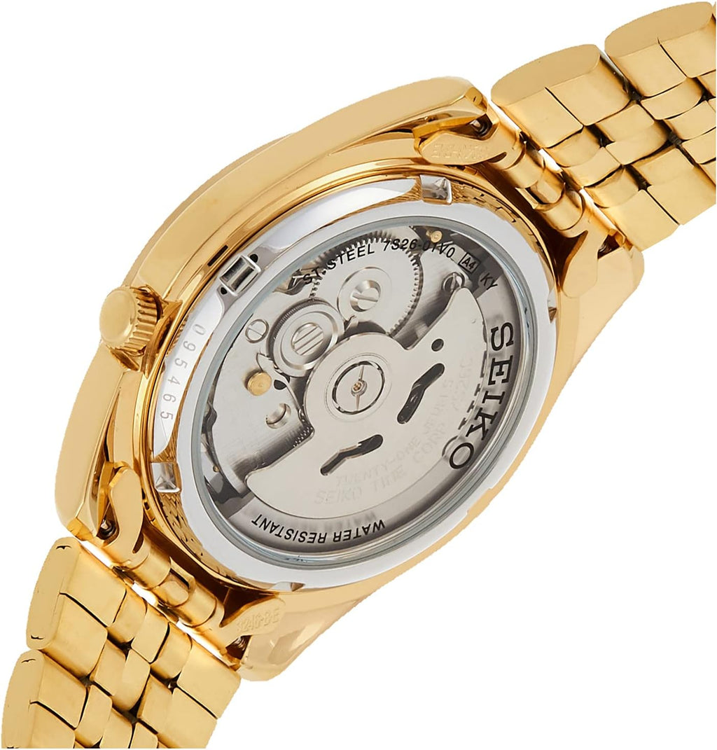 Gold Dial Gold-Tone Stainless Steel Automatic Watch J99693