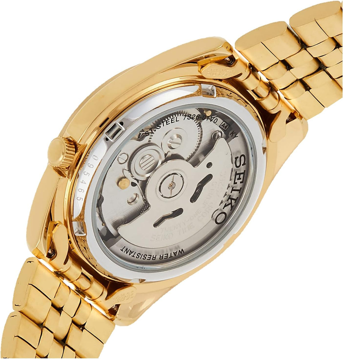 Gold Dial Gold-Tone Stainless Steel Automatic Watch J99693