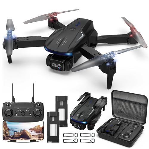 Foldable FPV Drone with 1080P HD Camera, 2 Batteries V363