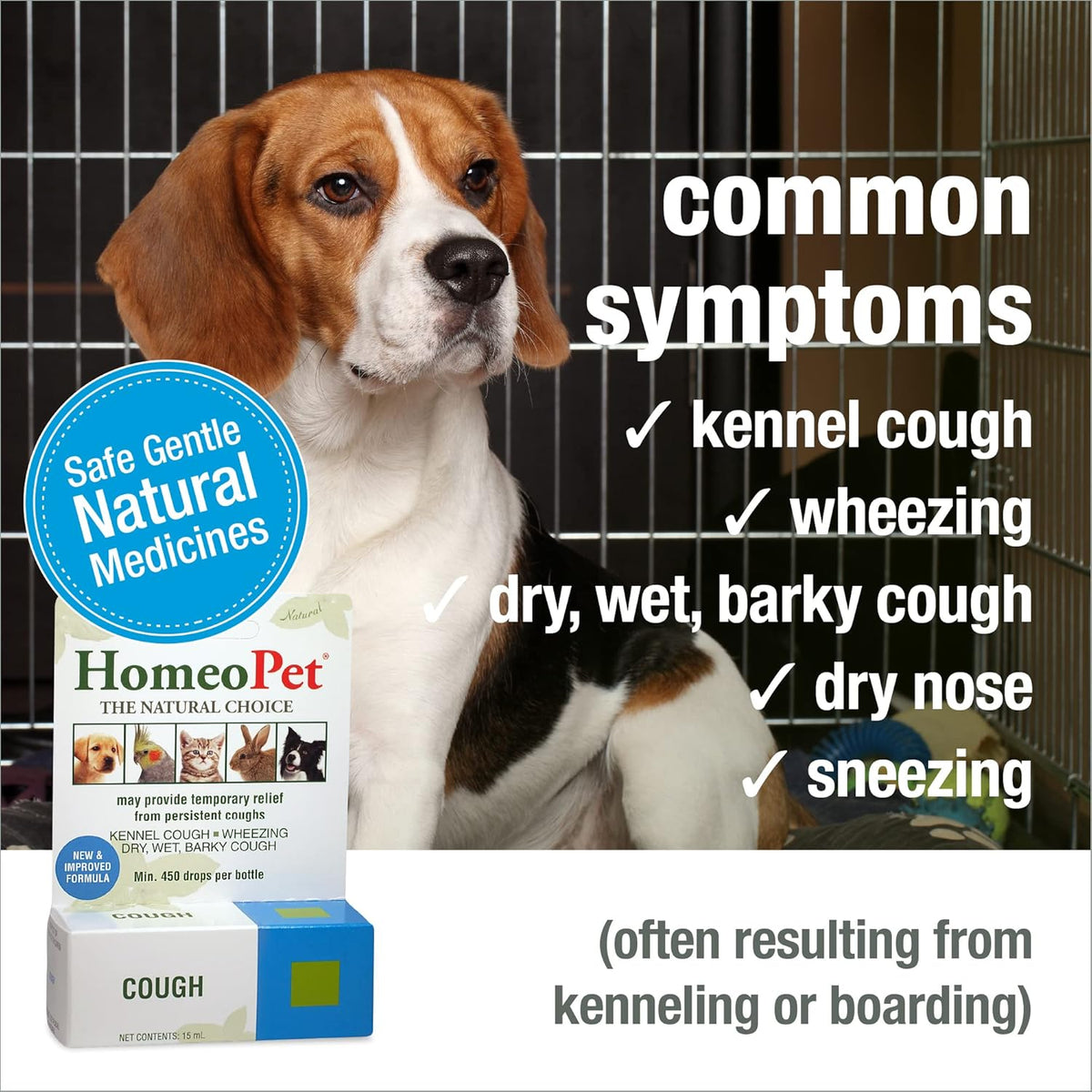 15 Milliliters Natural Cough Medicine for Pets C106049