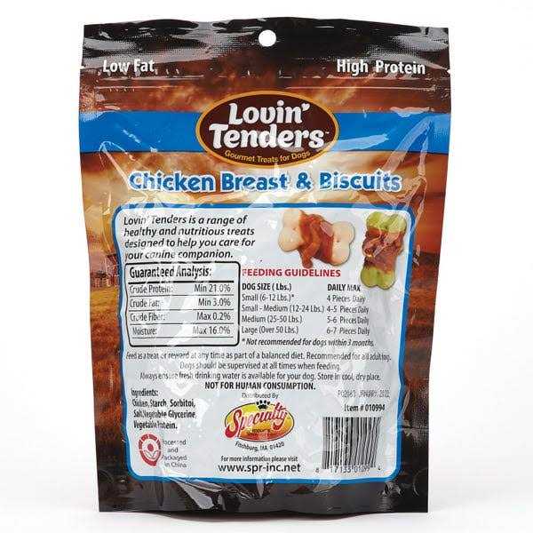 7-ounce Chicken Breast & Biscuits Dog Treat F328