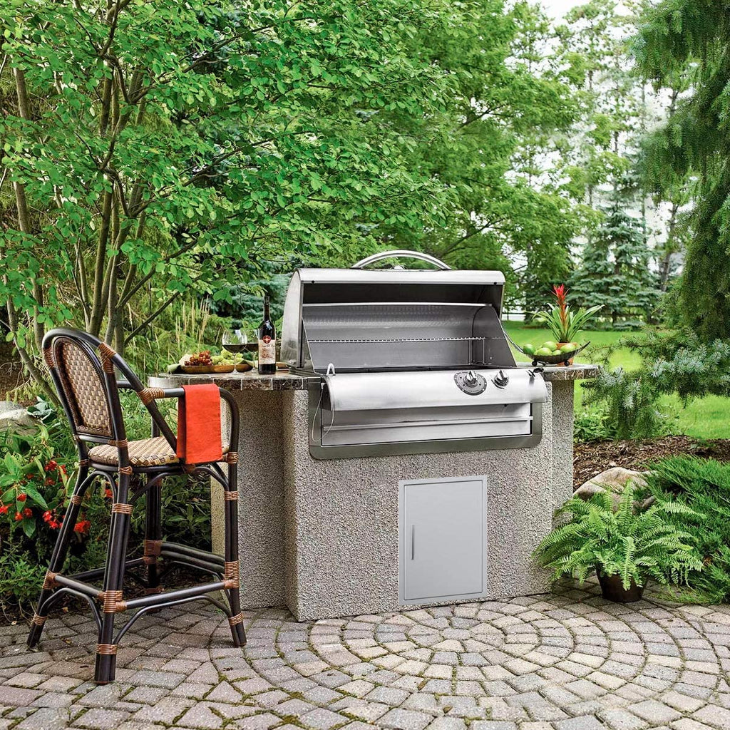 Stainless Steel BBQ Access Door 14 W x 20 H Q7857
