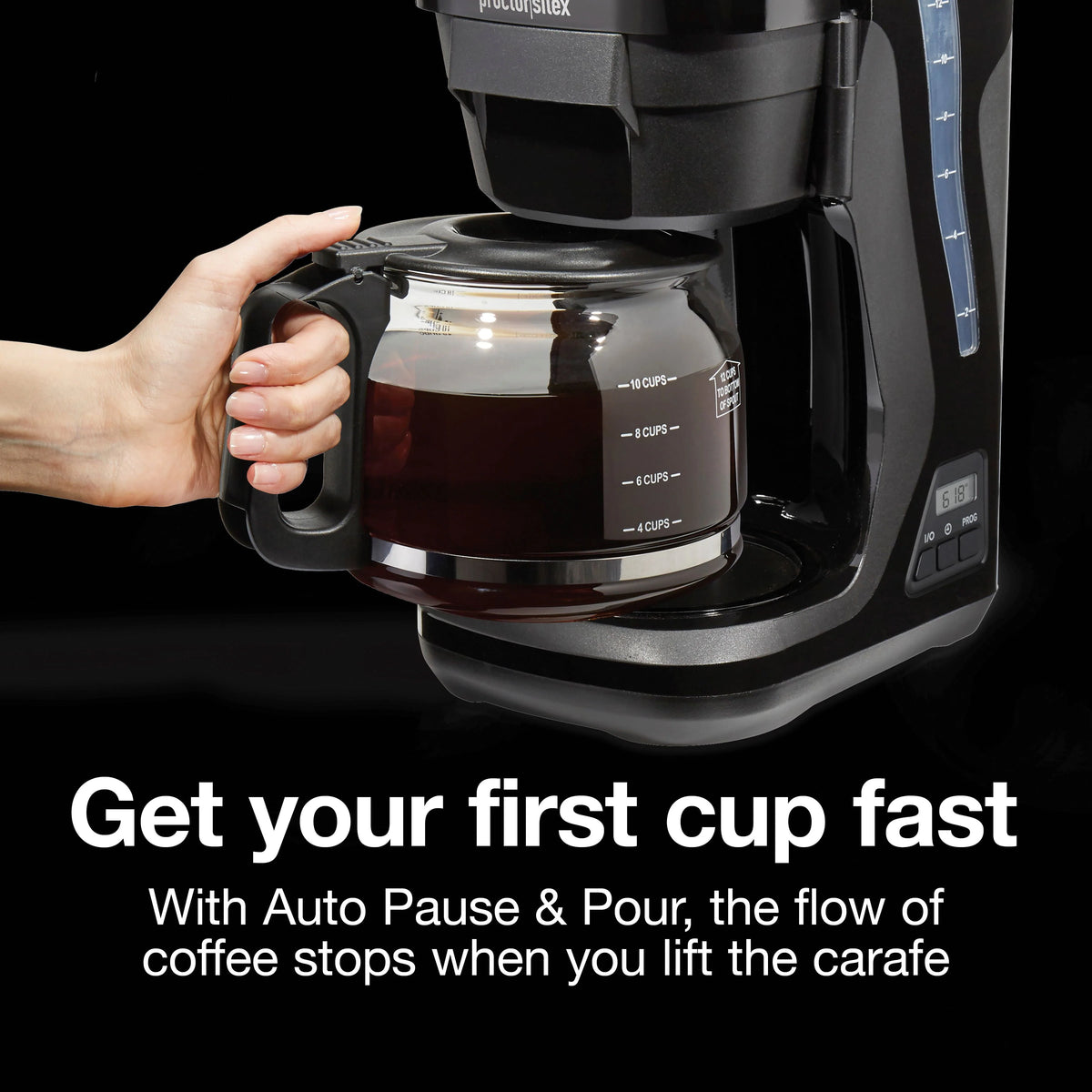 12 Cup Programmable Coffee Maker E54825