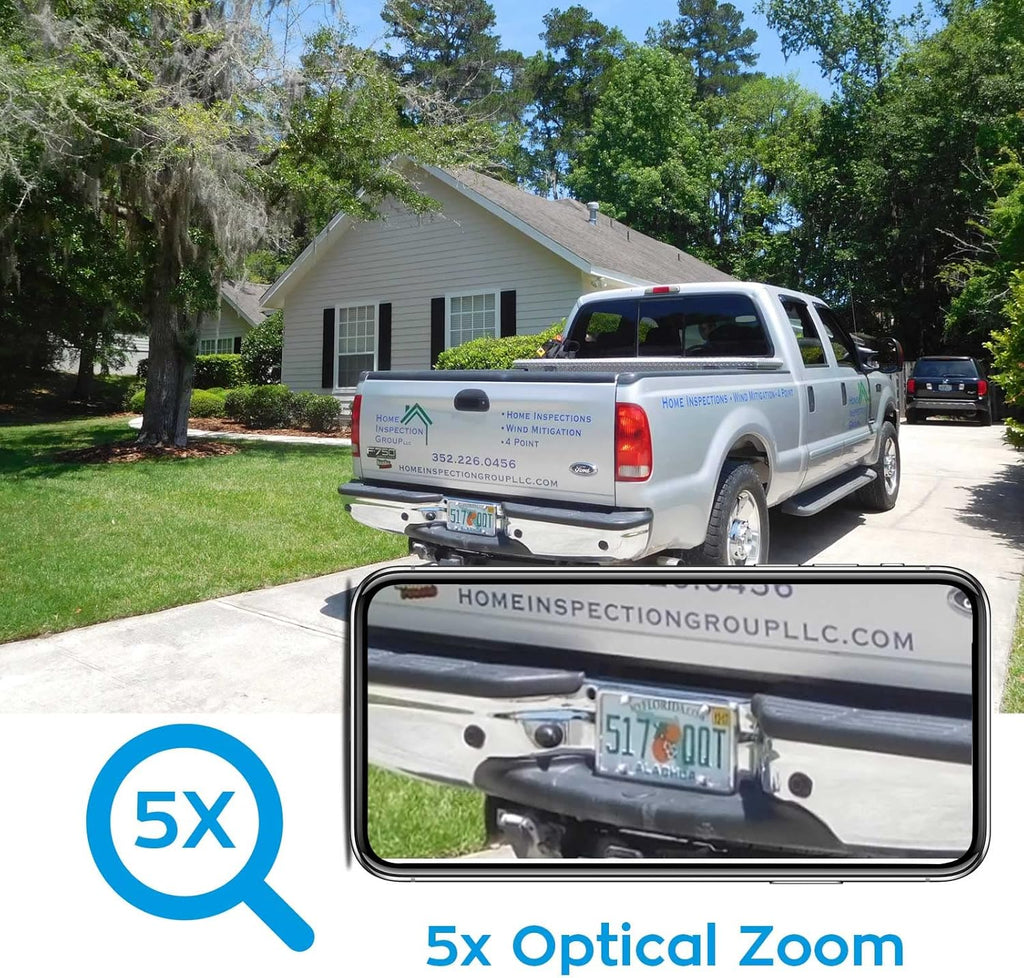 5MP 40x Zoom Auto-Track Rotation Wireless Security Camera L132345