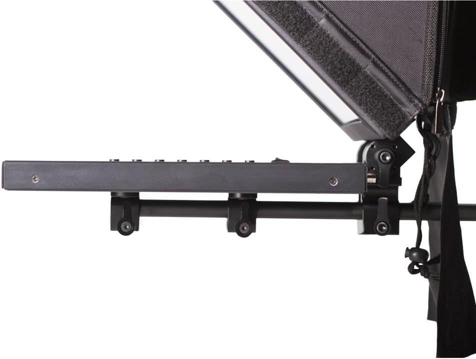15-inch Adjustable Glass Teleprompter - Black U6767