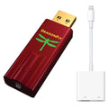 Portable USB Preamp Headphone Amp/DAC with Lightning to USB 3 Camera Adapter D72794