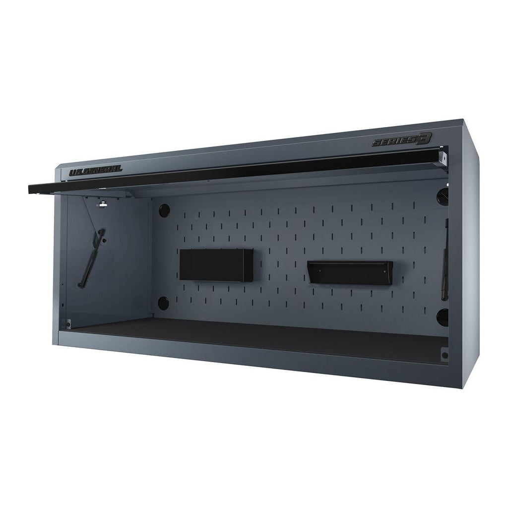 56 in. x 22 in. Blue Work Center Hutch M571574