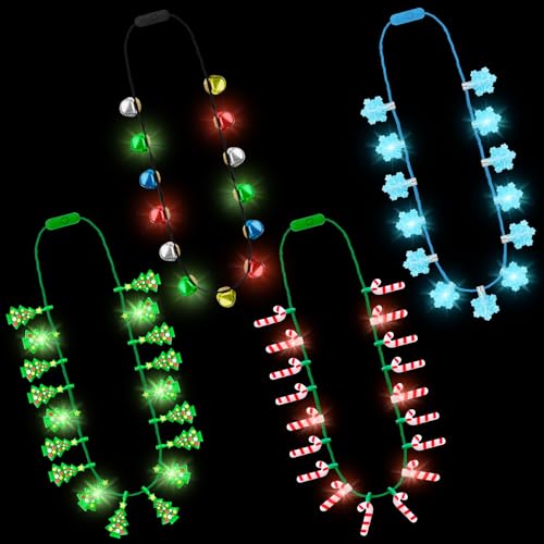Christmas Light Up Necklace N7664