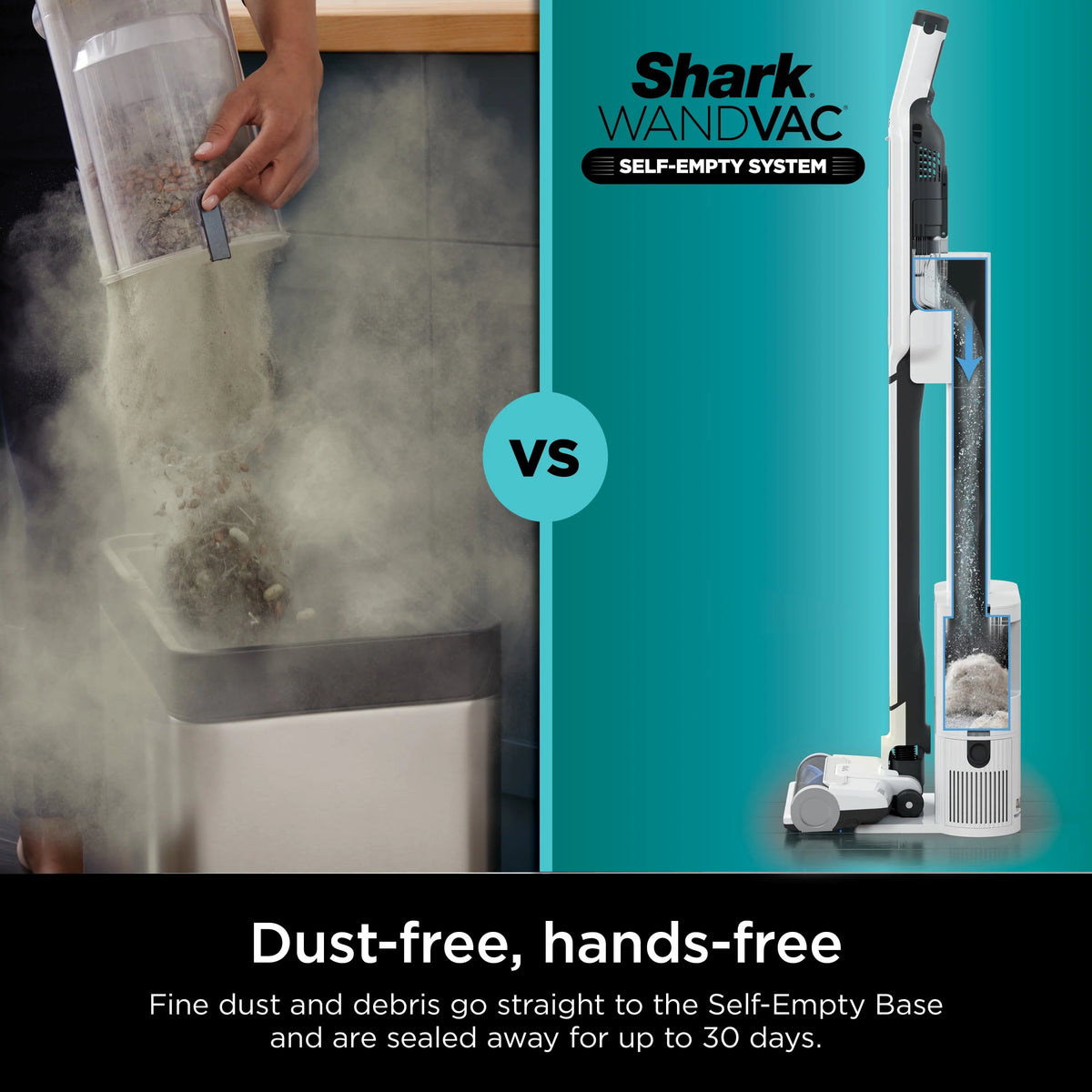 Cordless Stick Vacuum Cleaner with HEPA Self-Empty Base S6466