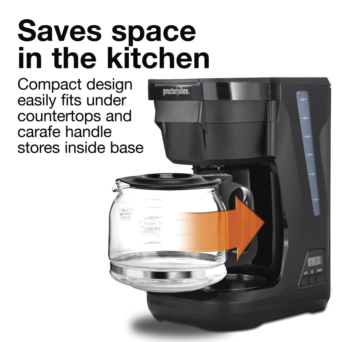 12 Cup Programmable Coffee Maker E54825