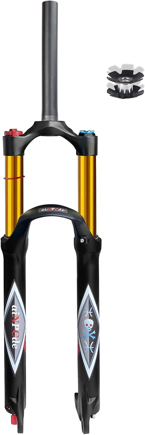 MTB Front Fork 26 27.5 29 Inch 140mm Travel Air Suspension Fork R594