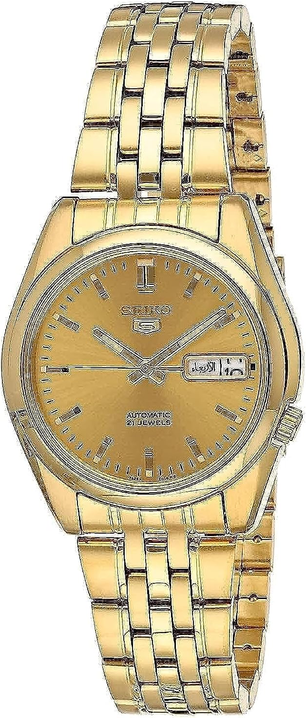 Gold Dial Gold-Tone Stainless Steel Automatic Watch J99693