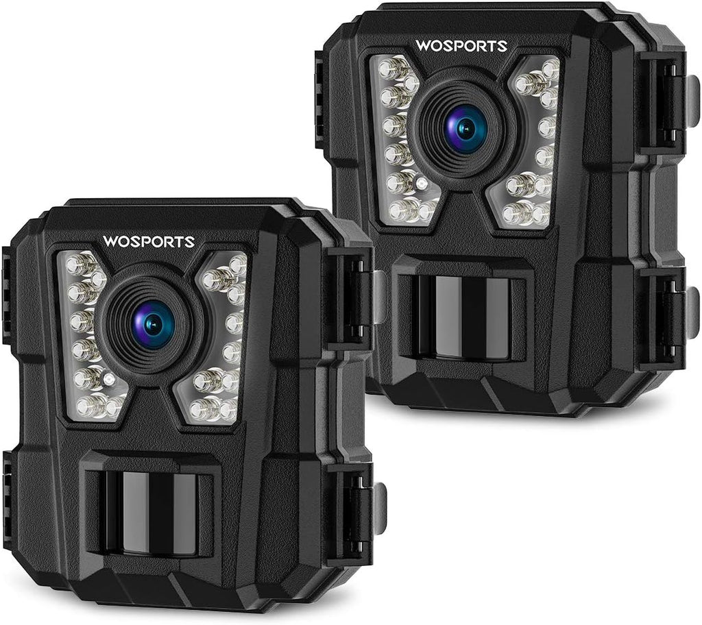 2 Pack Mini Trail Camera 1080P Waterproof A5349