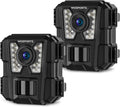 2 Pack Mini Trail Camera 1080P Waterproof A5349