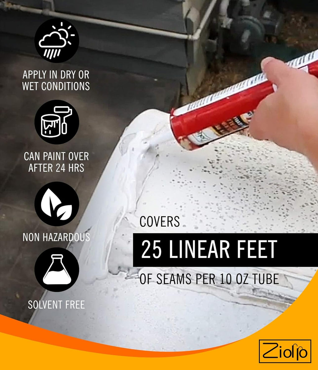 RV Flex Repair Tape Kit with Butyl Sealant C2226