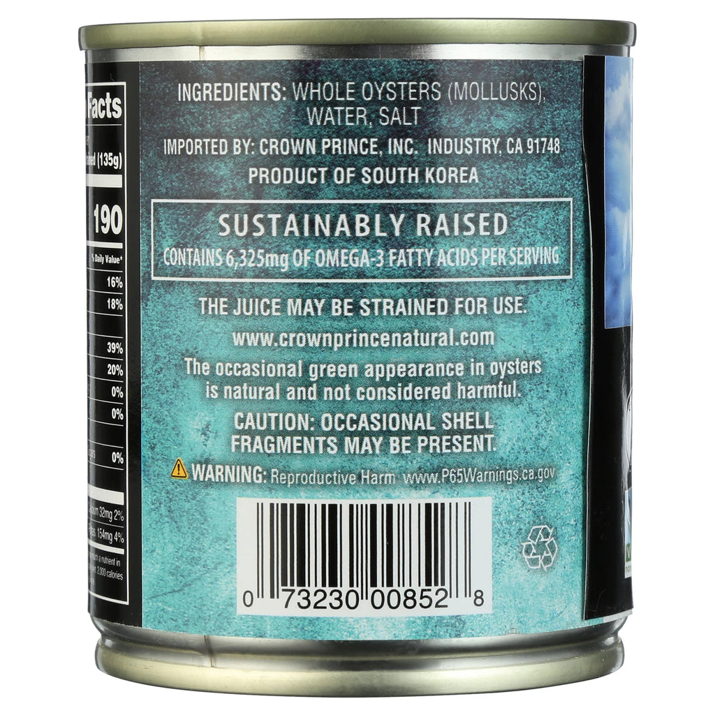 Whole Boiled Oysters M294270