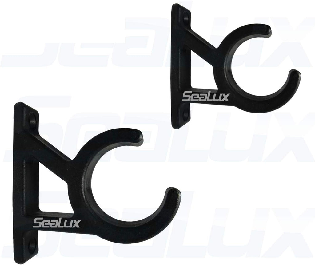 Dive Ladder Storage Clip Bracket Set (Pair) For 1-1/2" Dia. Tubing H2369