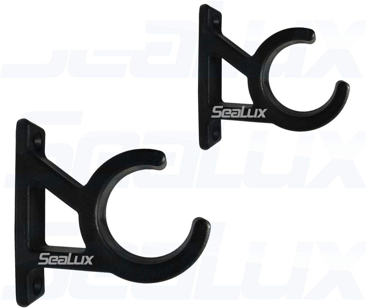 Dive Ladder Storage Clip Bracket Set (Pair) For 1-1/2" Dia. Tubing H2369