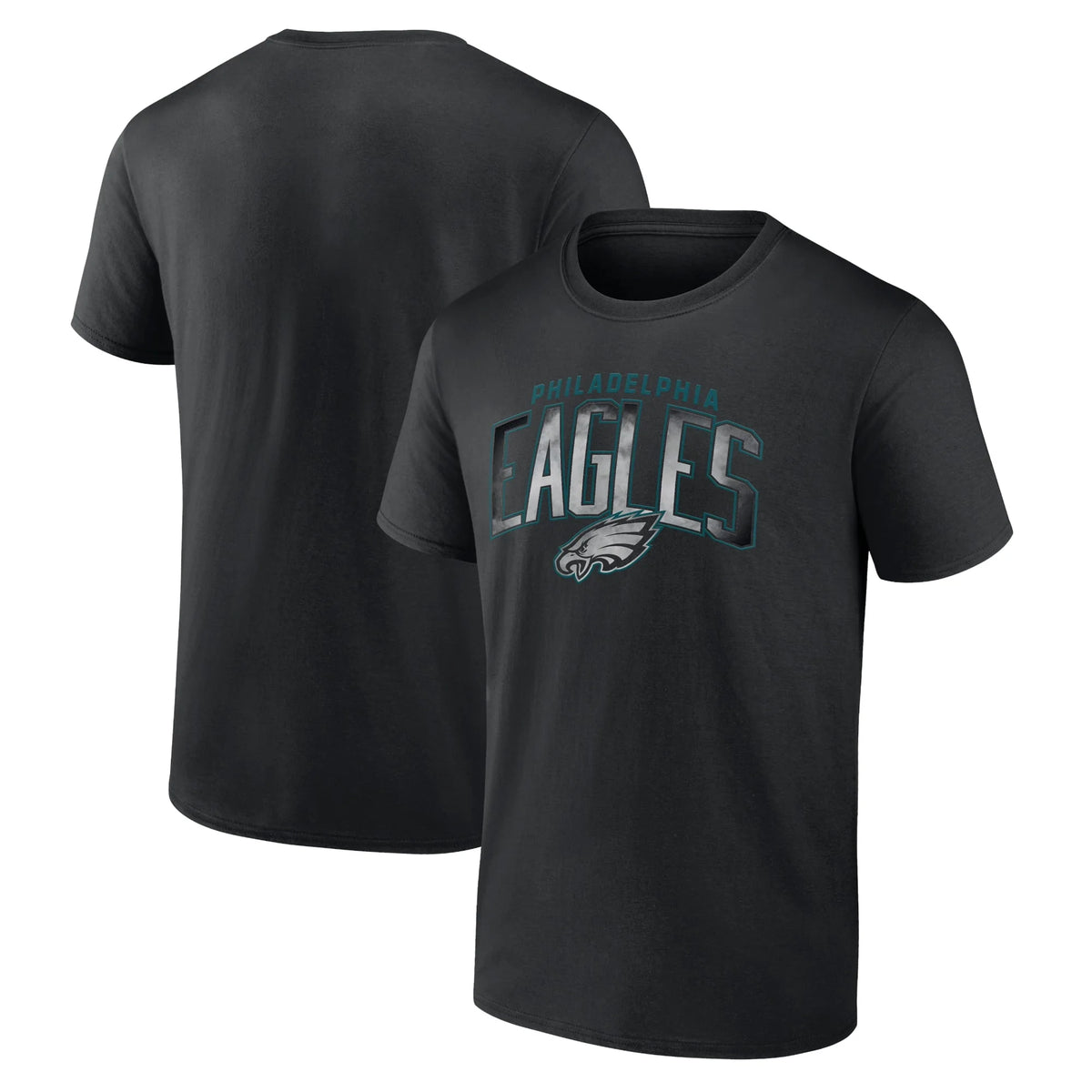 Men's Black Philadelphia Eagles T-Shirt L6789