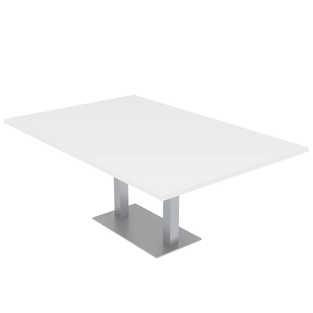 6 Person Rectangular Conference Table Metal Base Z548