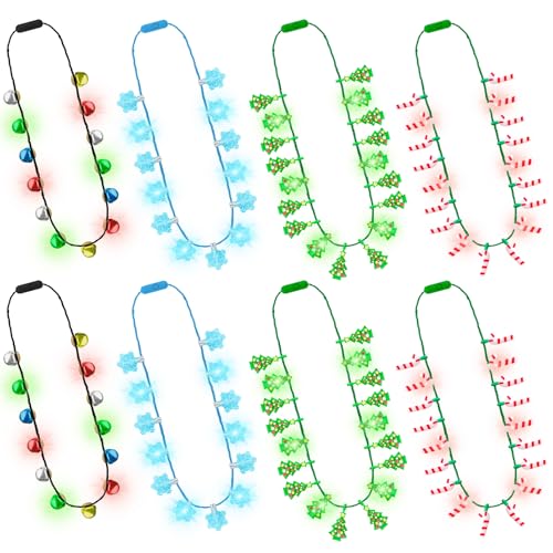 Christmas Light Up Necklace N7664