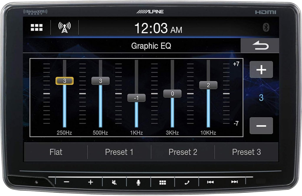 9" Touchscreen Bluetooth Digital Media Radio Receiver J1369
