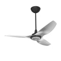 52 Ceiling Fan with Brushed Aluminum Blades and Black Finish R2777