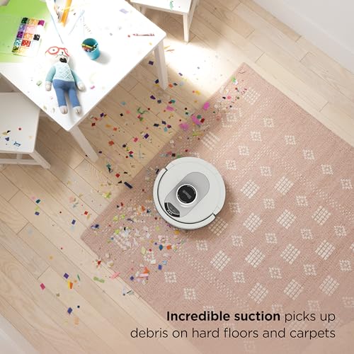 Voice Control Robot Vacuum with Home Mapping, Self-Empty Base, Cool Grey A578428