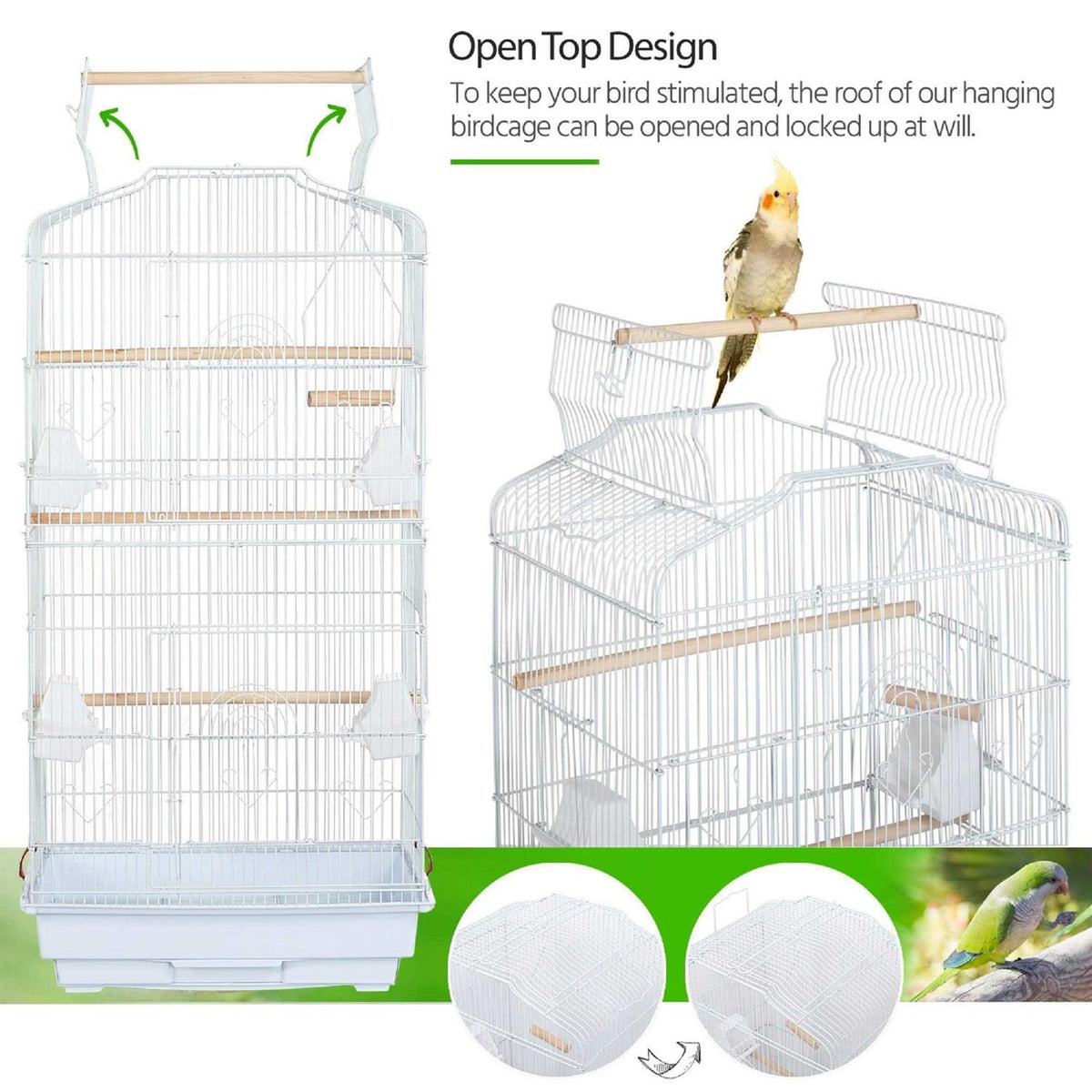 Metal Bird Cage U27606