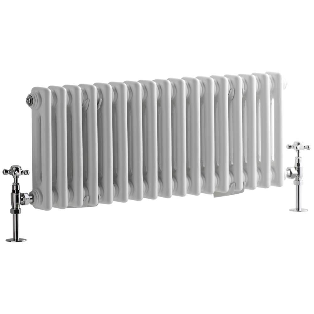 White Cast Iron Style Column Radiator L556068