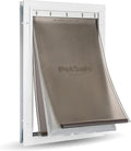 Aluminum Pet Door with 3 Flap Insulation N7402
