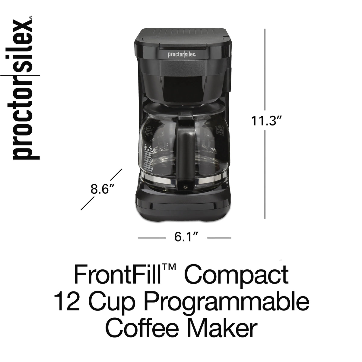12 Cup Programmable Coffee Maker E54825