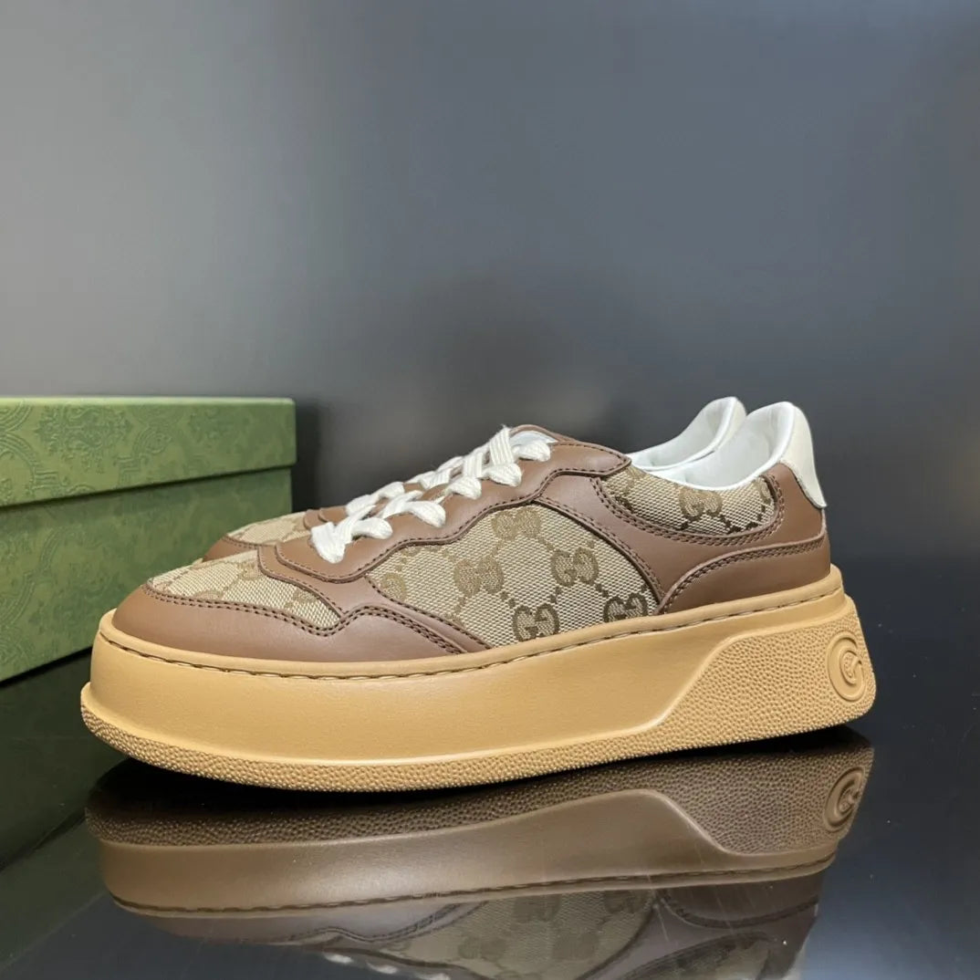 Brown And Beige Women's Sneaker C892