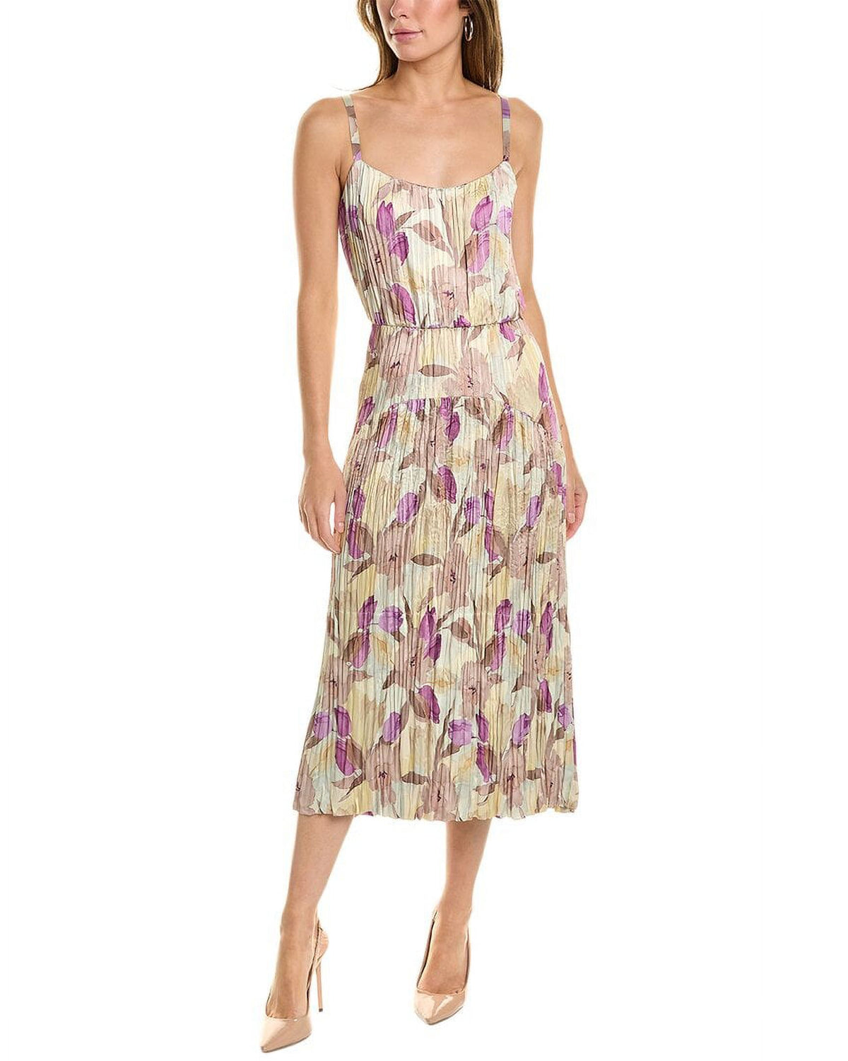 White Magnolia Midi Dress I43303