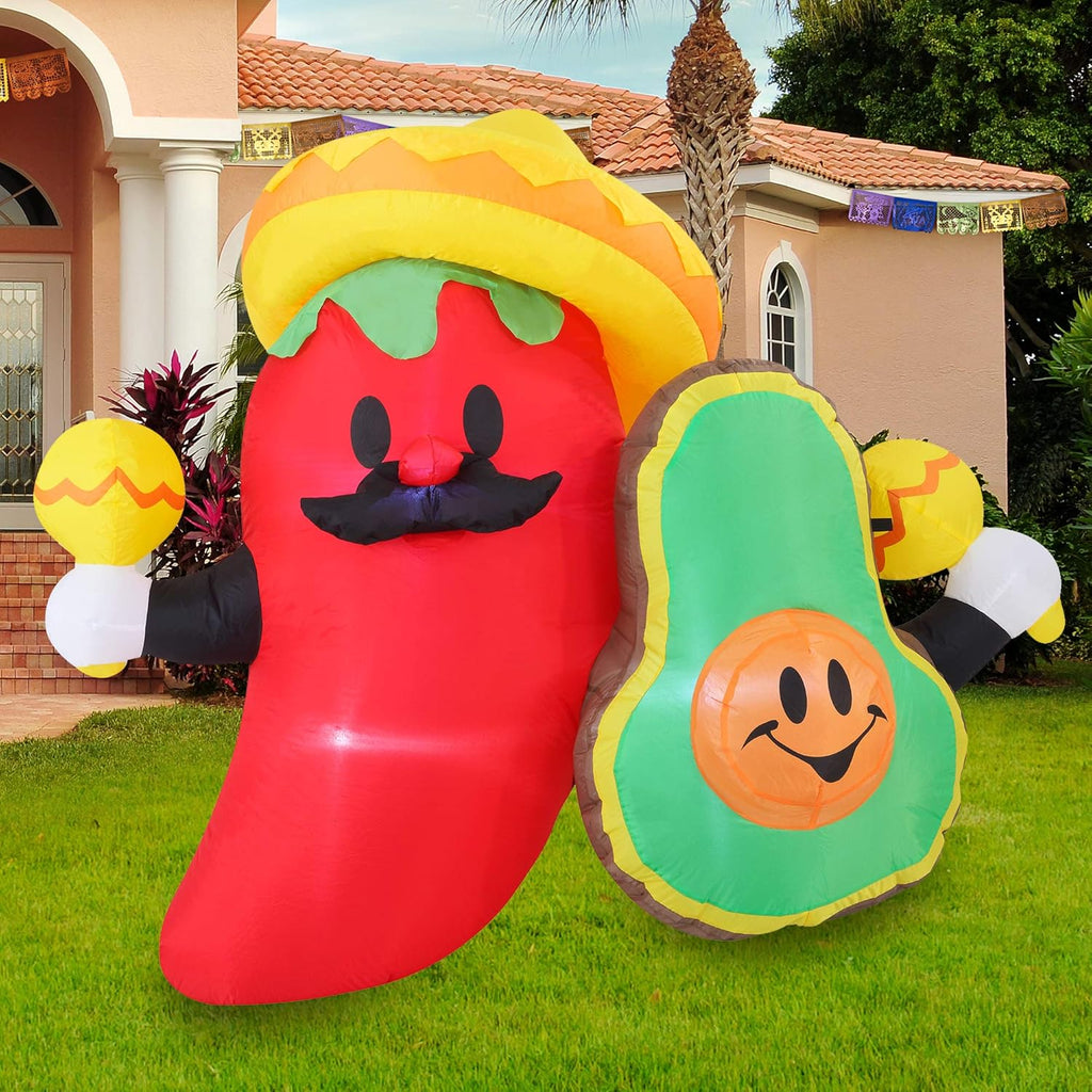 6 FT Inflatable Decoration with LEDs C201690