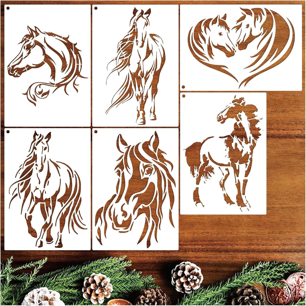 Reusable Horse Stencils for Painting A784998