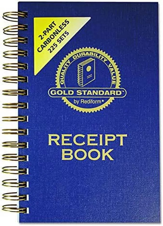 Money Receipt Book, 225 Numbered Duplicates L637