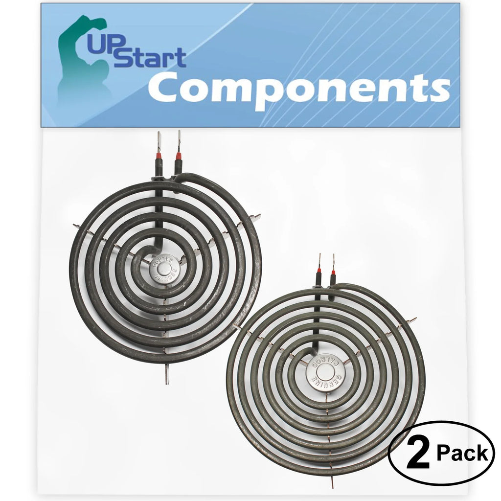 2-Pack 8 inch 6 Turns & 6 inch 5 Turns Surface Burner Elements O307