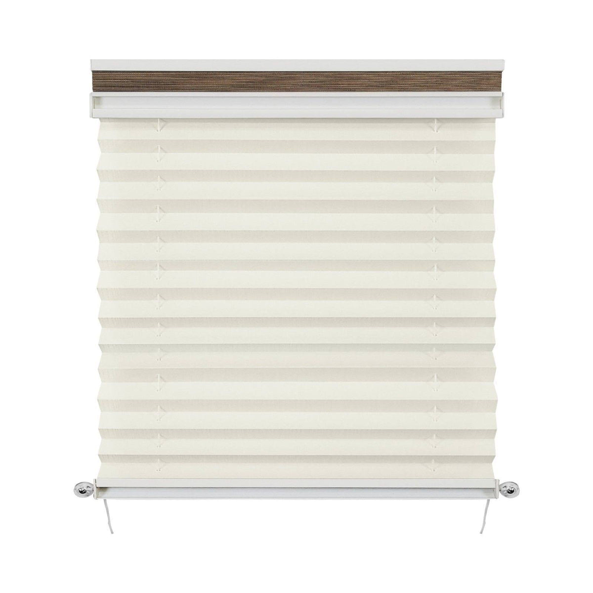 RV Day & Night Pleated Shades Cotton/Sand Stitchbond 32x22 x 24x22 T9608