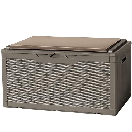120 Gallon Waterproof Resin Deck Box H783820
