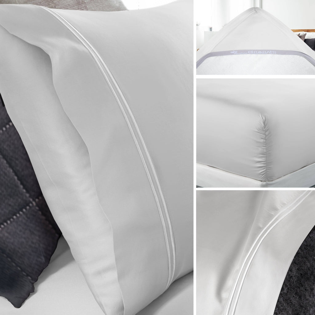 Tencel Sheet Set Twin XL, Dove Grey J28492