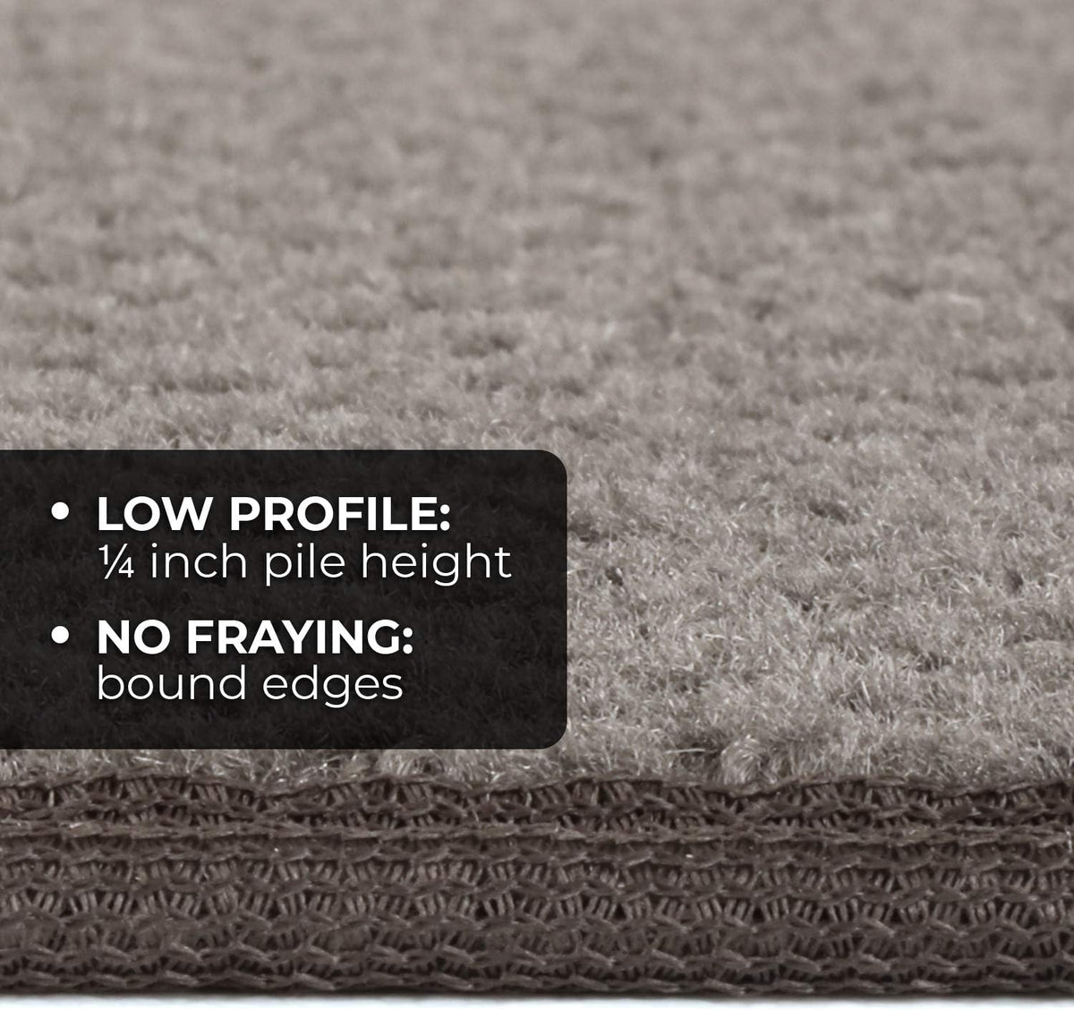 Gray 16 Feet X 27 Inches Carpet Runner V24556