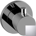 Polished Chrome Three-Way Diverter Valve Trim Plate and Handle G6515