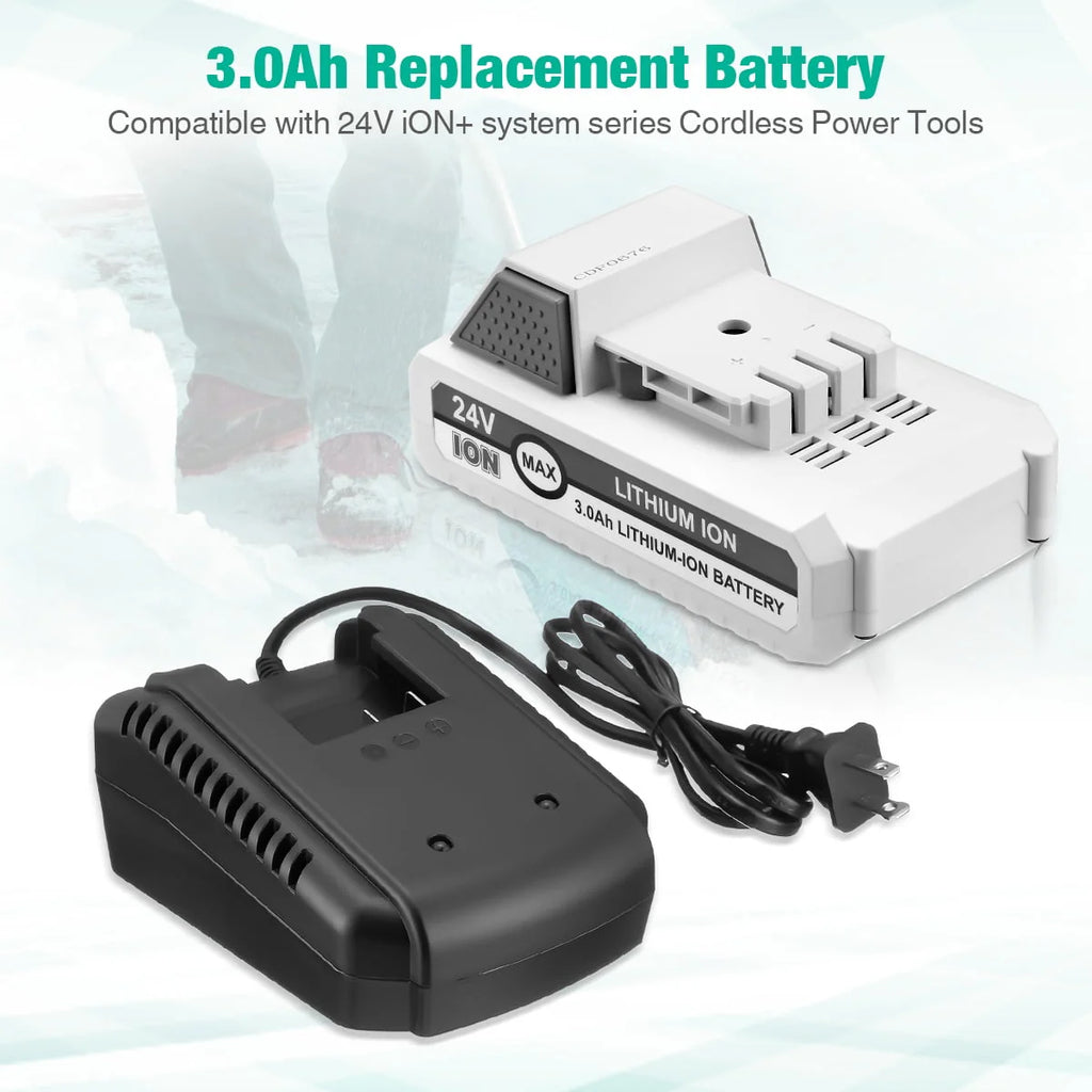 24V Lithium-ion Battery and Battery Charger J97299